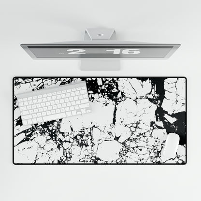 Black & White Ink Desk Mat