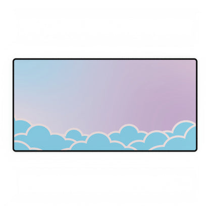 Blue Clouds Desk Mat