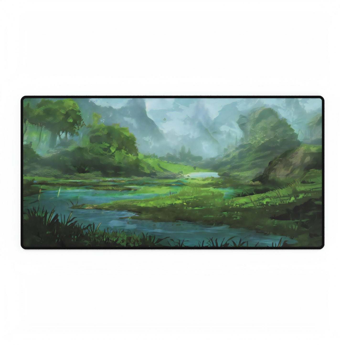 Down By The River Desk Mat