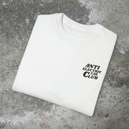 Anti Electric Car Club Unisex Medium Weight T-shirt