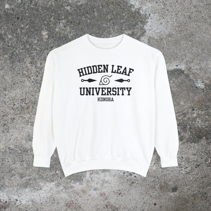 Hidden Leaf University Heavy Sweatshirt Unisex